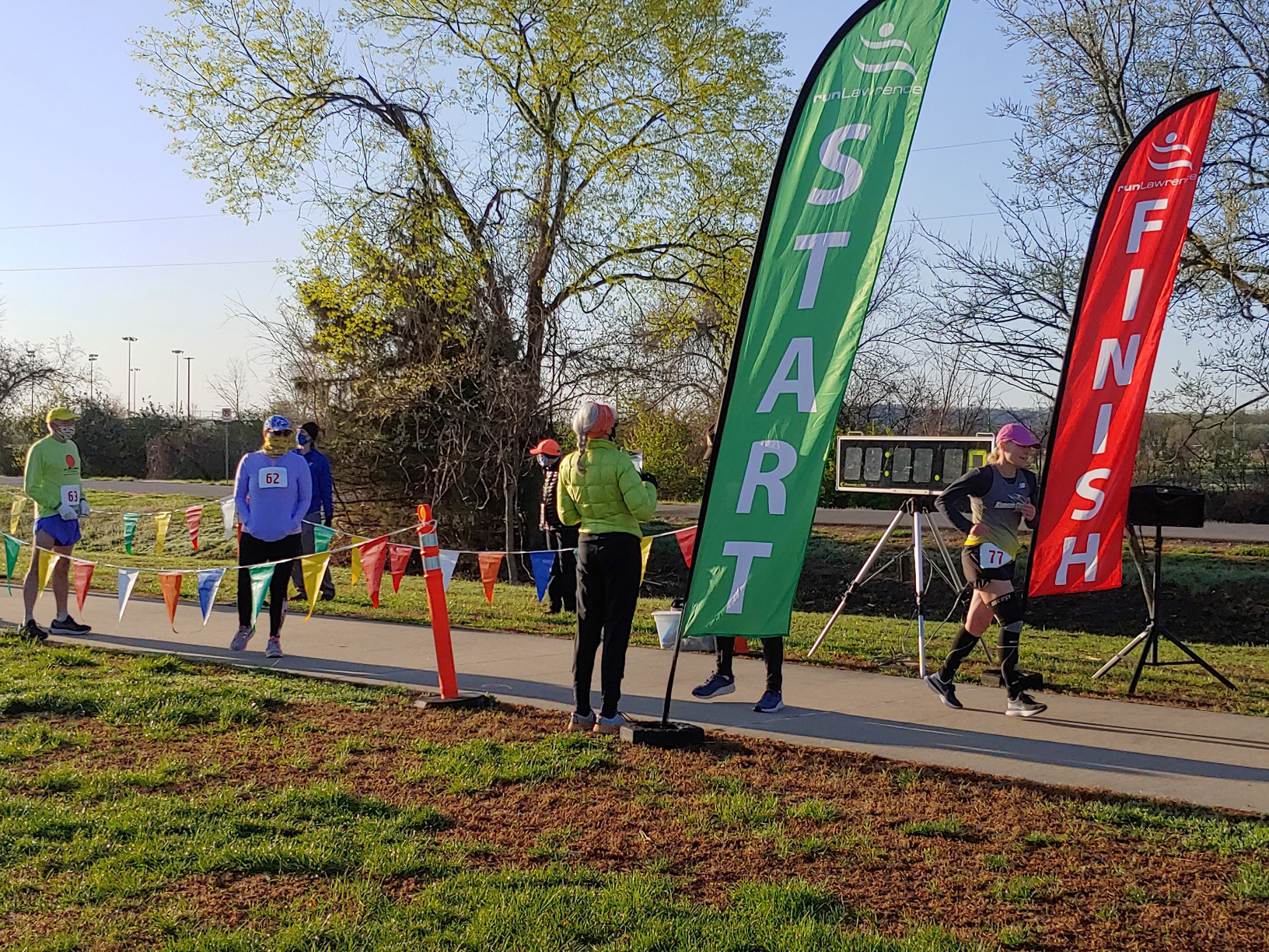 Photo of the start area.